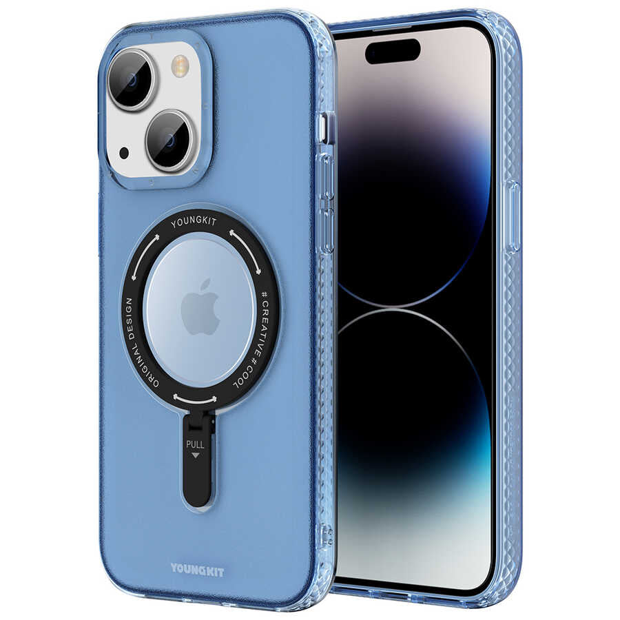 Youngkit Rock Serisi iPhone 13 Magsafe Şarj Özellikli Telefon Kılıfı - 1 Youngkit Rock Serisi iPhone 13 Magsafe Şarj Özellikli Telefon Kılıfı - 1